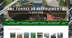 Desktop Screenshot of abctorres.com.br